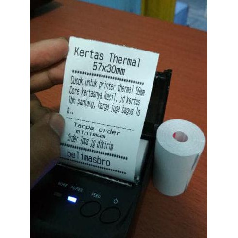 

KERTAS THERMAL 57 X 30 UNTUK PRINTER 58 STRUK KASIR KODE 1330