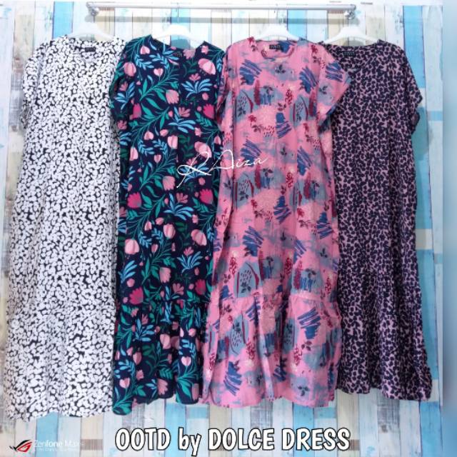 Daster Busui Semata Kaki - OOTD Ori Dolce Dress