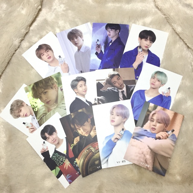 OFFICIAL PHOTOCARD BTS X VT