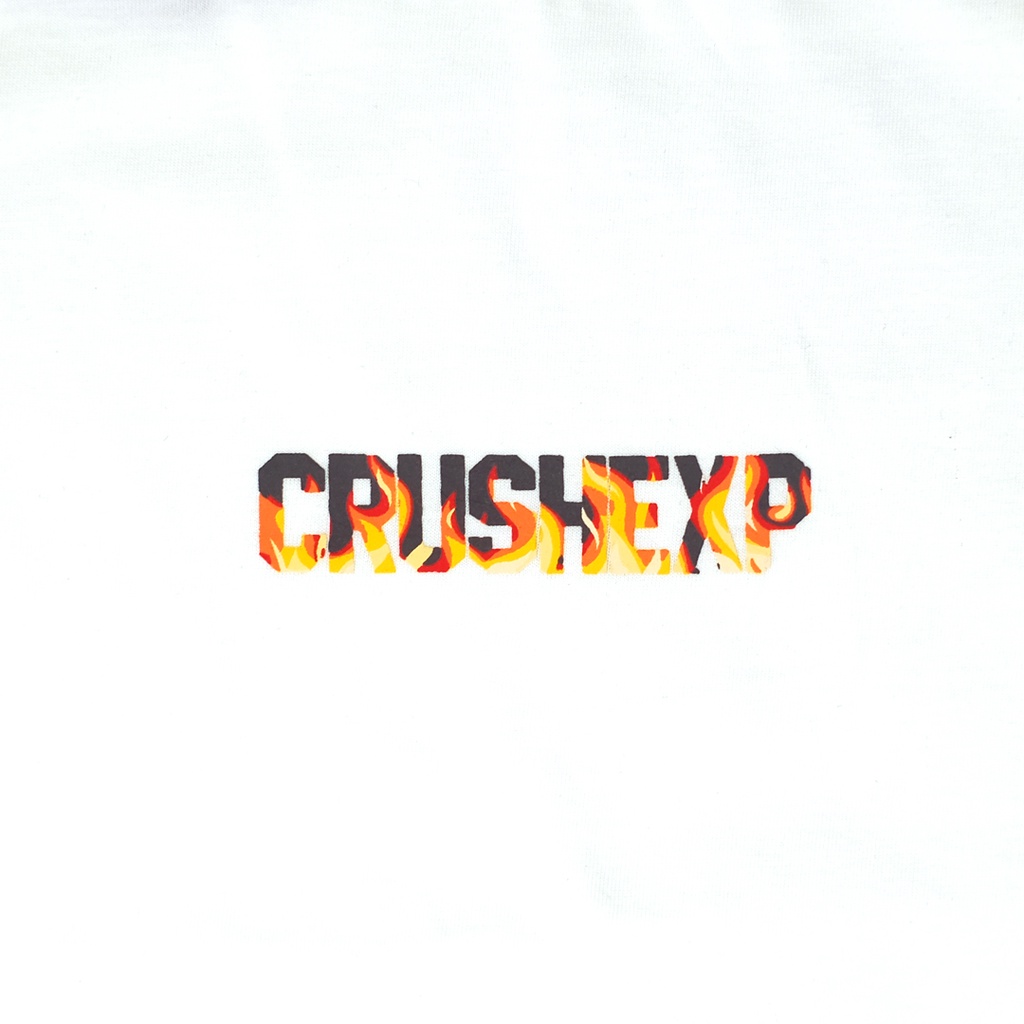 CRUSH EXP Kaos Pendek TSC0941 - WHITE