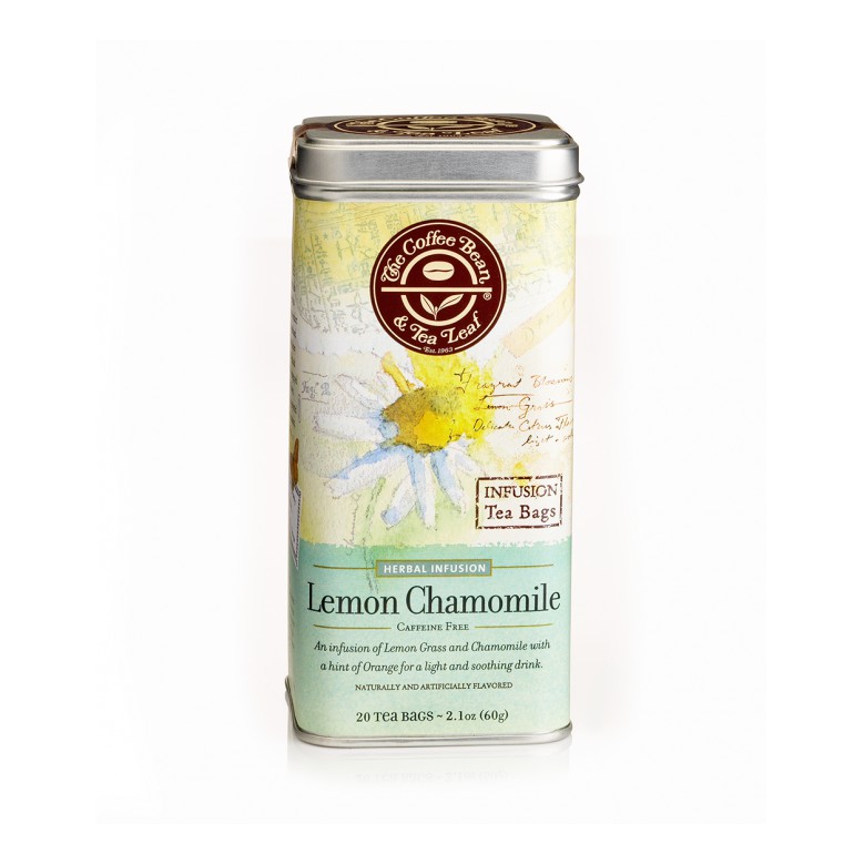 

#HANDCARRY Coffee Bean Tea Leaf Lemon Chamomile Herbal Infusion Tea Bags 60g - UFOHCR2536