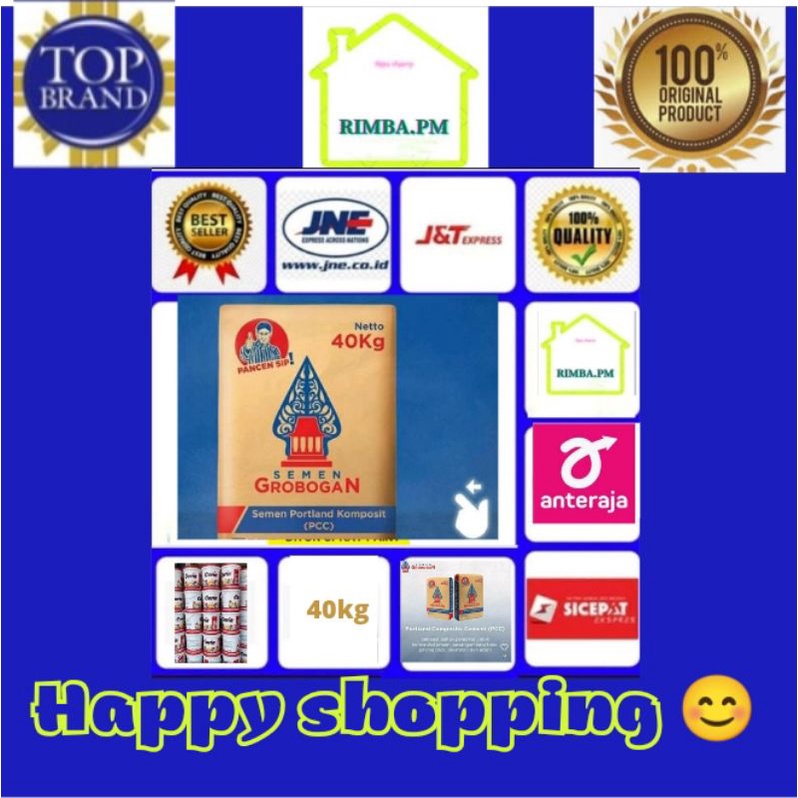 Semen PCC Grobogan Sudah SNI 40 Kg
