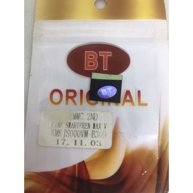IC EMMC KMKJS / KMKJS000VM / KMKJS000VM-B309 - IC EMMC OPPO / SMARTFREN MAX V / KMKJS000VM - B309 OR