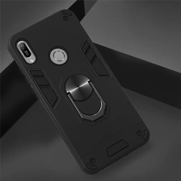 CASE RING CARBON THUNDER INFINIX HOT 10 INFINIX HOT 10S - SC