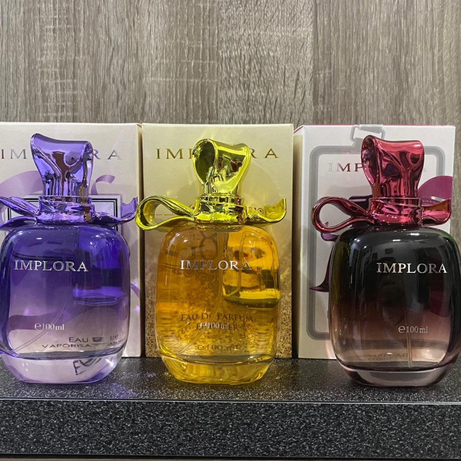 IMPLORA PARFUM MAGNIFICIENT POUR FEMME - PINK RIBBON - LUXURY GOLD