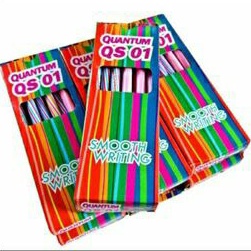 

Bolpen Quantum QS-01 hitam (12pcs)