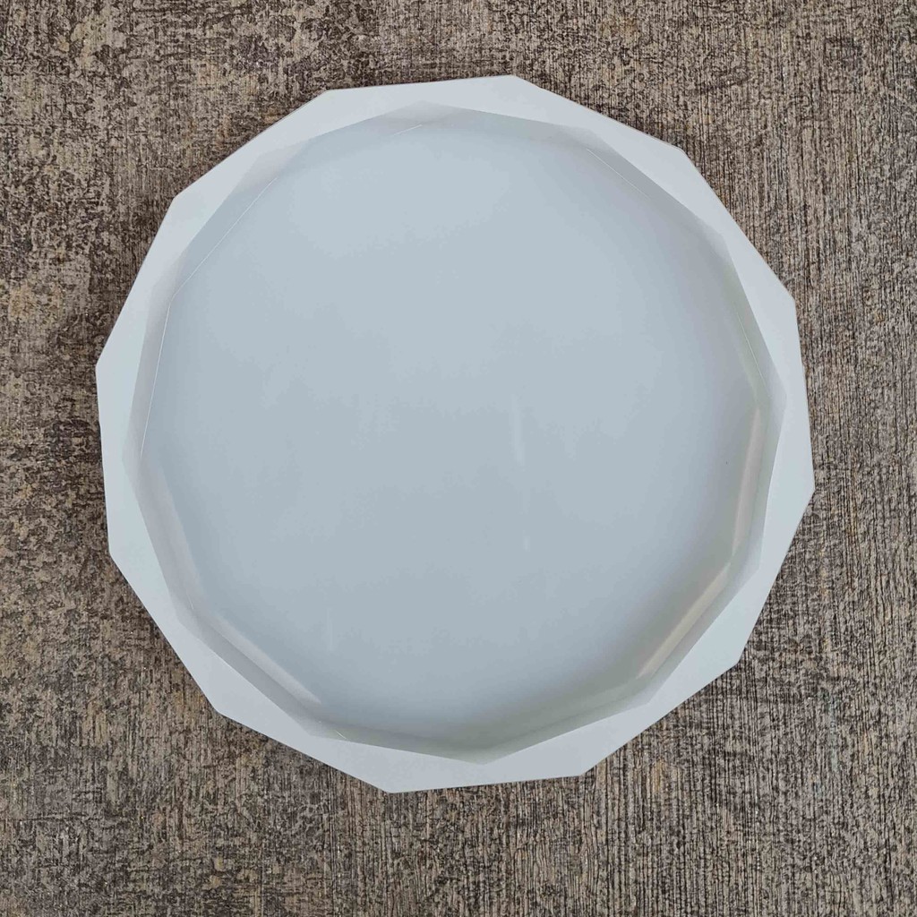 BYFE CETAKAN SILIKON RESIN COASTER TIPE DIAMOND