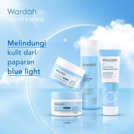 Wardah Lightening Night Cream Advanced Niacinamide 20ml &amp; 30g | Pelembab Wajah