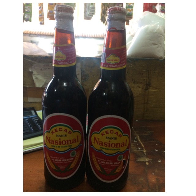 

Kecap Manis Nasional kemasan botol kaca 625ml