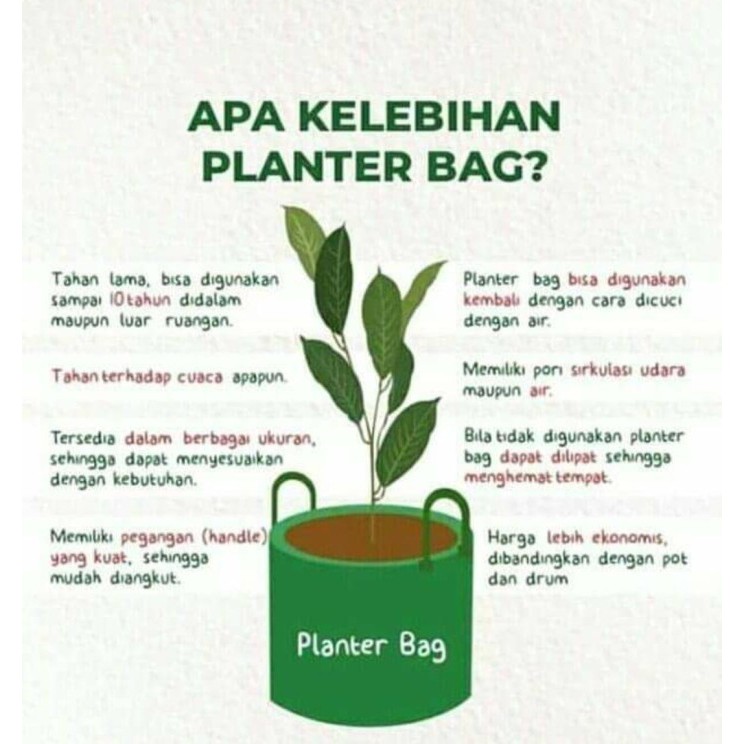 RPM Planter Bag / Planterbag / Ukuran 6 sampai 200 liter