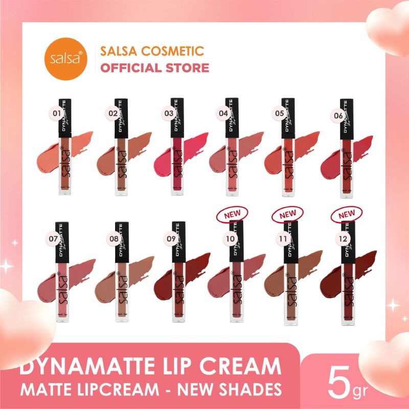 SALSA LIPCREAM DYNAMATTE [ 𝗕𝗣𝗢𝗠 ]