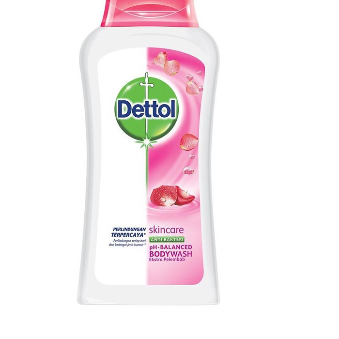 Dettol Body Wash Skincare Botol 300gr - Sabun Mandi Cair