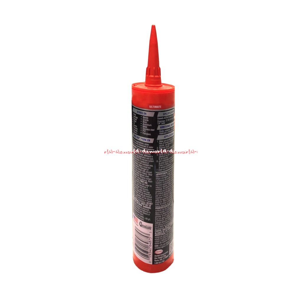Loctite Power Grab All Ultimate Instant Grab 266ml Glue Lem Lem Konstruksi Loctait