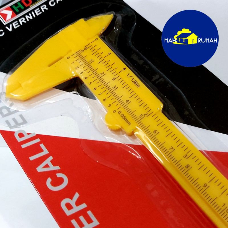 Sketmat PLASTIK Sigmat Jangka Sorong 6&quot; 6inch 150mm Vernier Caliper - HDT