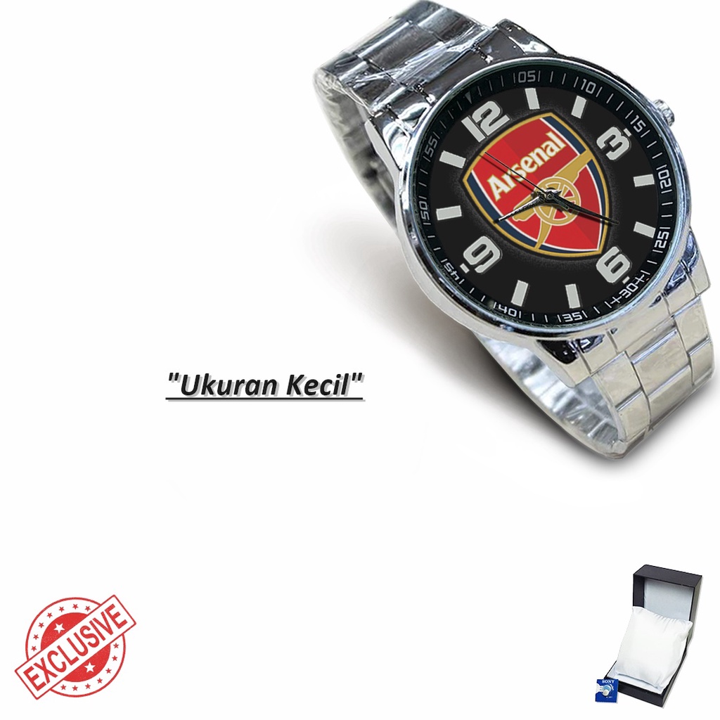 Jam Tangan Rantai Couple ARSENAL - 2 (Keren)