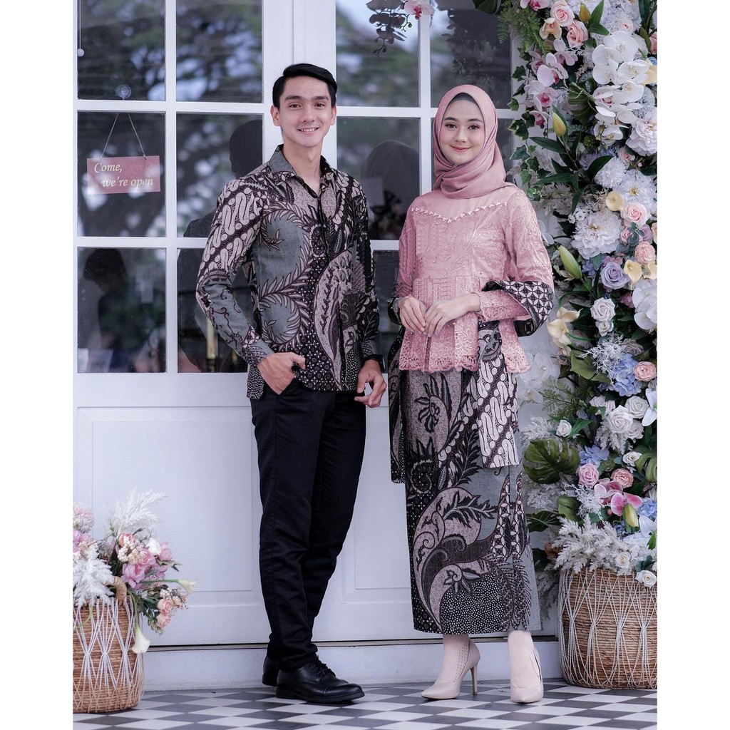 Jual Batik Couple Kebaya Moderncouple Assyifacouple Kebaya Kondangan Lamaran Kebaya Wisuda 