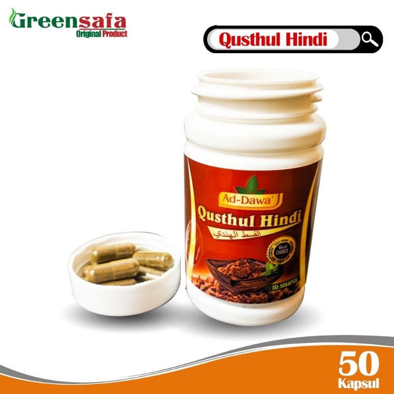 Herbal Qusthul Hindi original Ad-Dawa kapsul 50kpsl