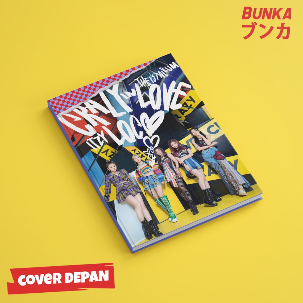 

Notebook KPOP Its Crazy Love Hardcover A5 Buku Tulis Catatan Notes Agenda Planner Jurnal