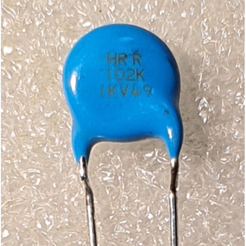 capasitor 1N 1KV 102K 1KV 10 Pcs