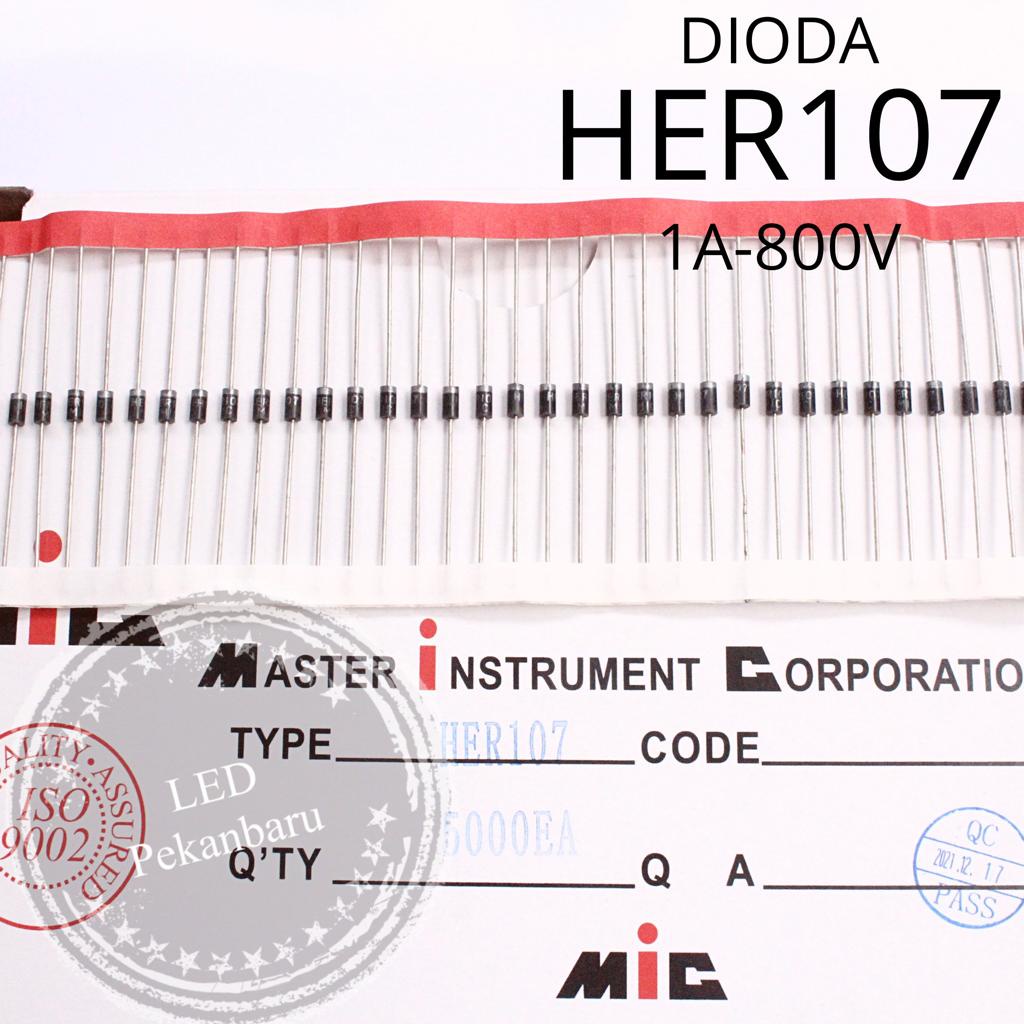 DIODA HER107 HER 107 MIC 1A 1000V RENTENG DIODE