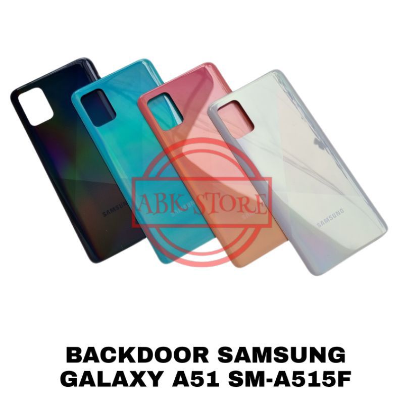 Backdoor Kesing Tutup Belakang Back Cover Samsung galaxy A51 A515 Original