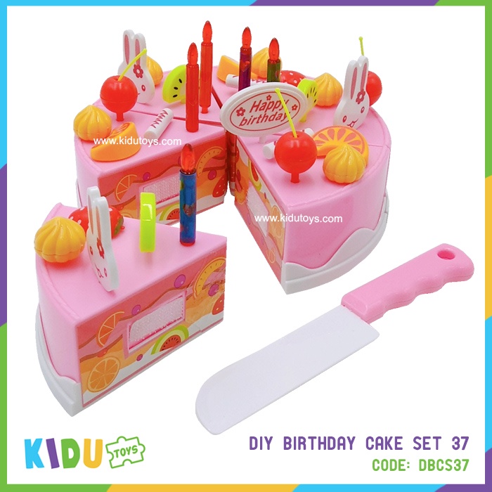 Maina Anak DIY Birthday Cake Set 37 Kidu Toys