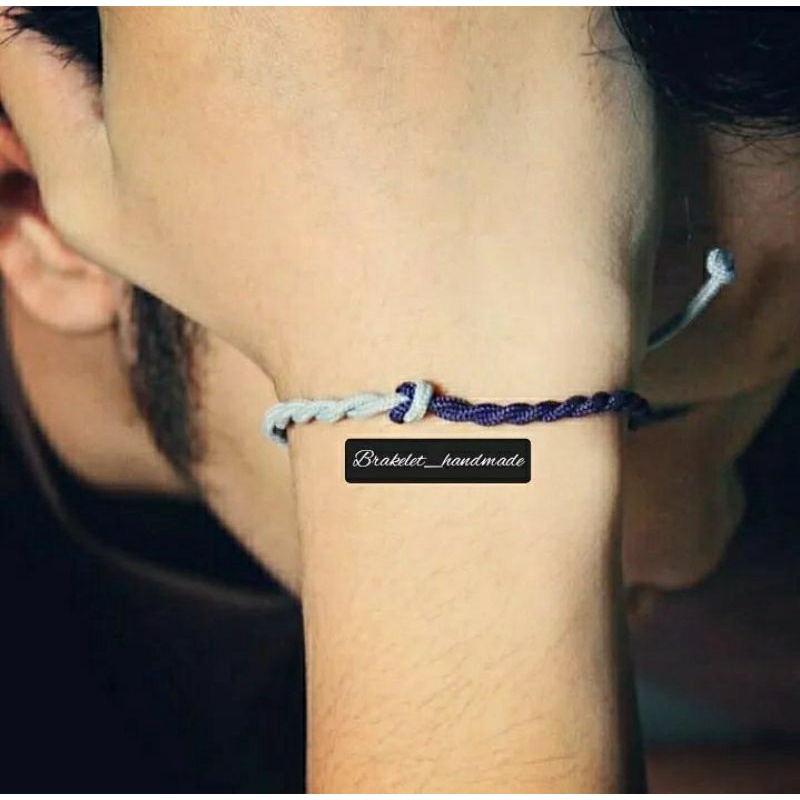 Gelang tangan pria / aksesoris gelang bracelet / gelang gunung tali