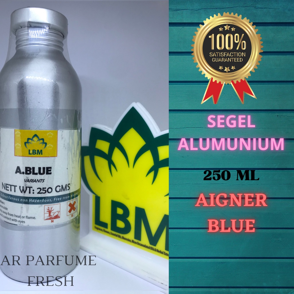 Bibit Parfum LBM - AIGNER BLUE 250 ml ( SEGEL) By LBM Fragrance / Bibit Parfum Aigner Blue / LBM