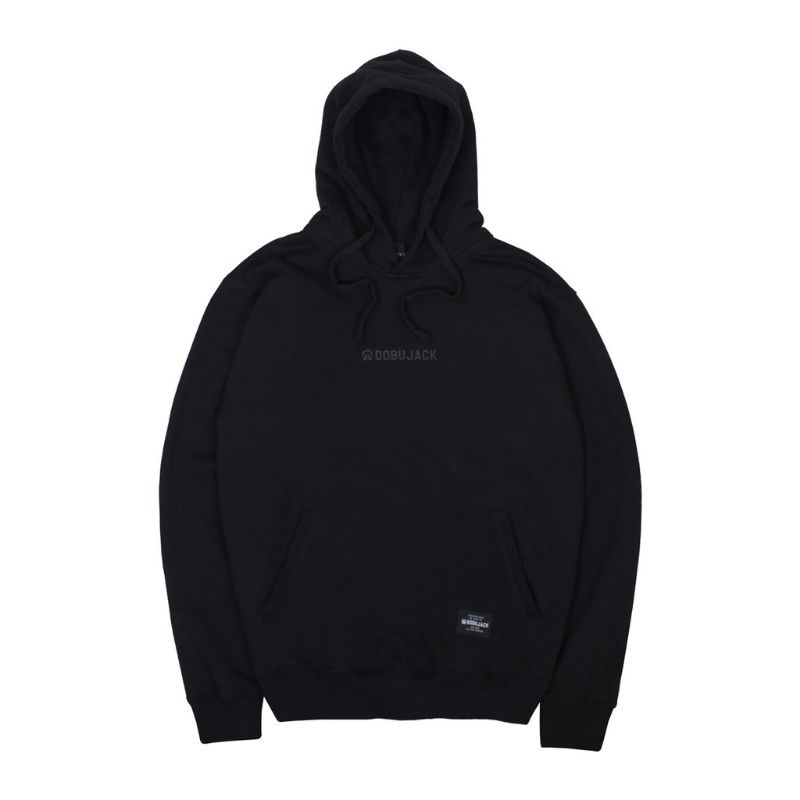 Dobujack Sweater Hoodie black bold HD(02)