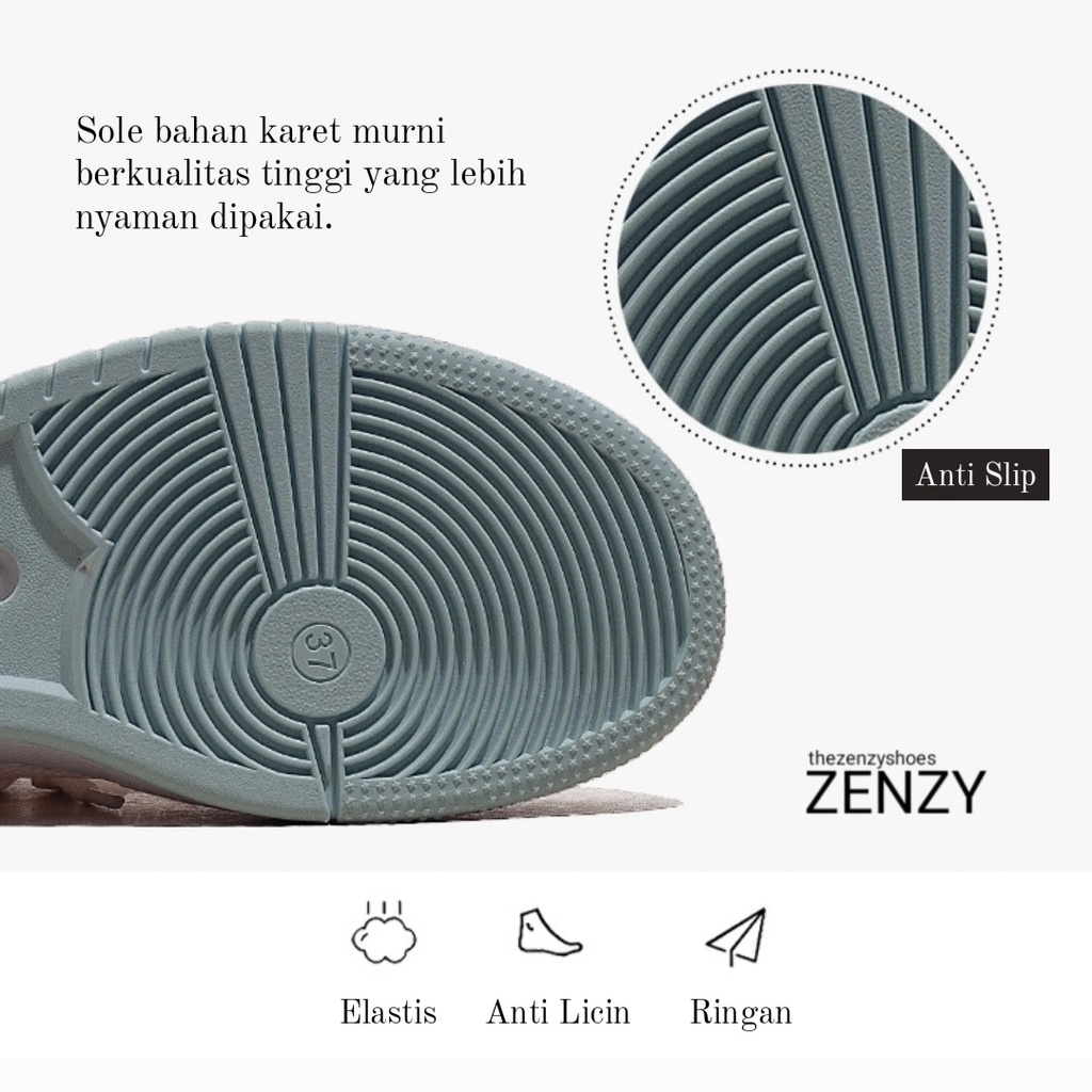 Zenzy Premium Morrie Korea Designed - Sepatu Casual Comfy-6