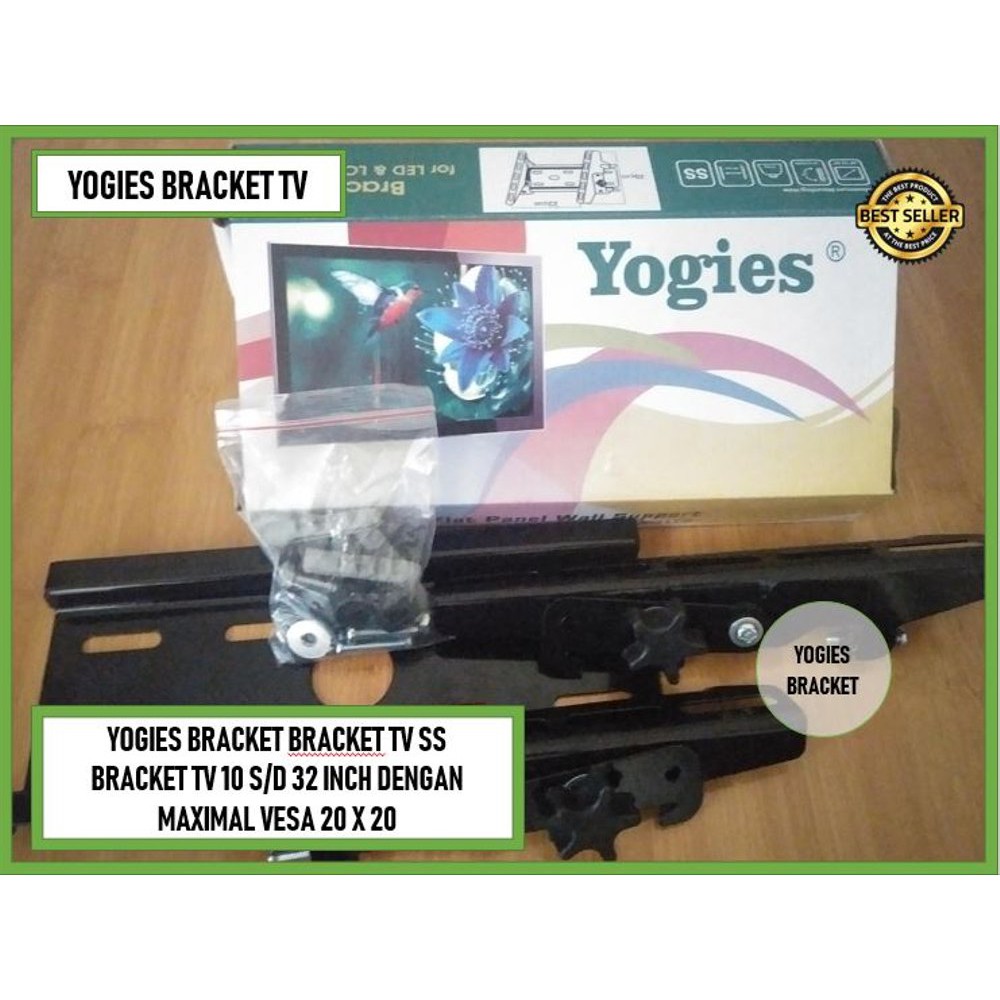 BRACKET TV 32  - BREKET LED LCD TV 32 27 24 22 21 17 - BRACKET TV LCD UNIVERSAL - BRACKET TV LCD