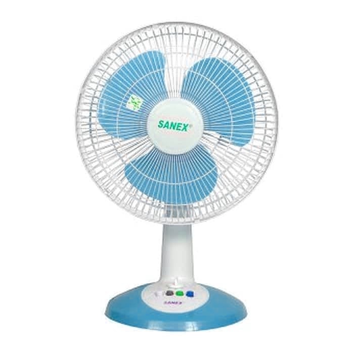 DESK FAN SANEX 10 Kipas Angin Meja Bisa Swing Kanan Kiri Ukuran 10 inch (25 cm)