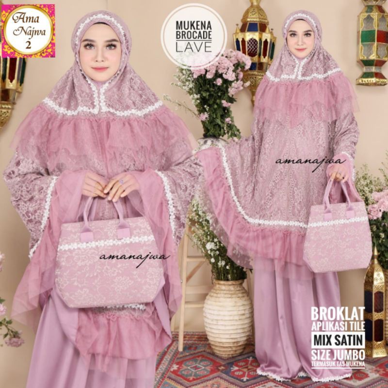 MUKENA BROCADE BY AMA NAJWA