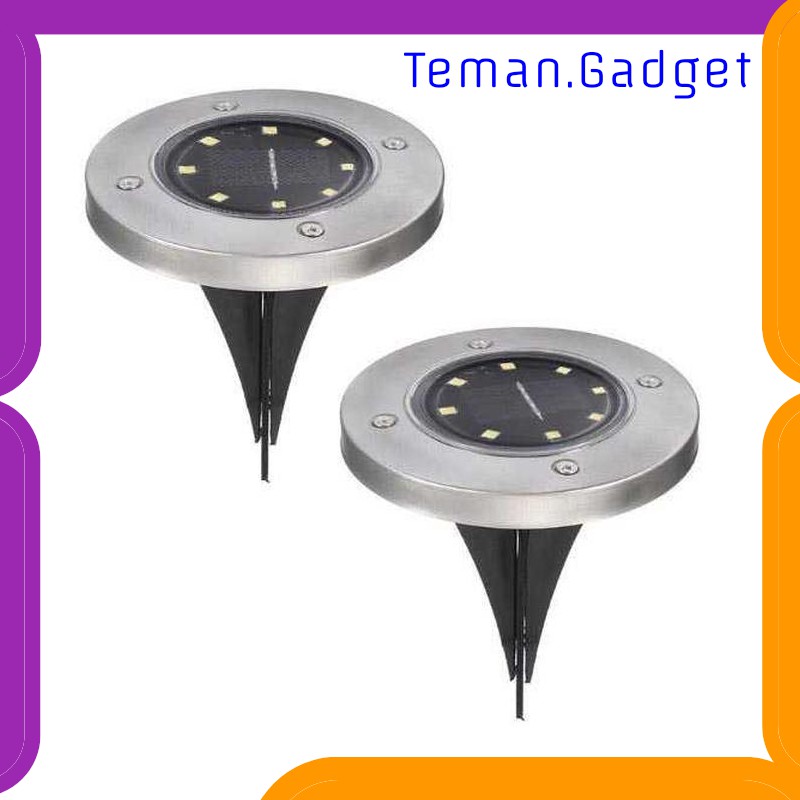 TG-DG077 TAFFLED LAMPU TANAM LED SOLAR OUTDOOR 8 LED WATERPROOF - CL-022