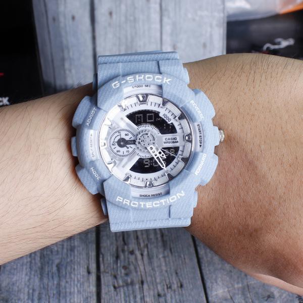 TERMURAH  BARANG TERLARIS ... G Shock Casio Motif Jeans Denim Jam tangan pria water resist ciprat