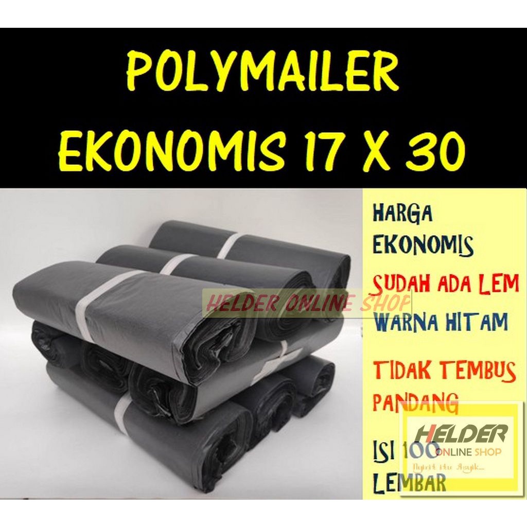 POLYMAILER 17X30 ISI ±100 ECONOMY