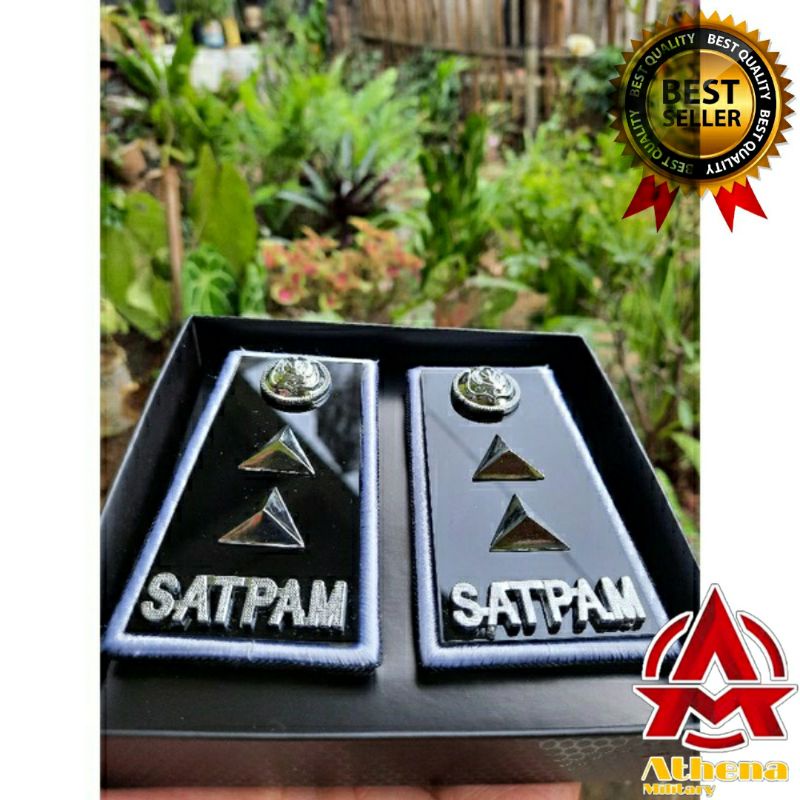 PANGKAT SATPAM  akrilik platinum PAKET MURAH