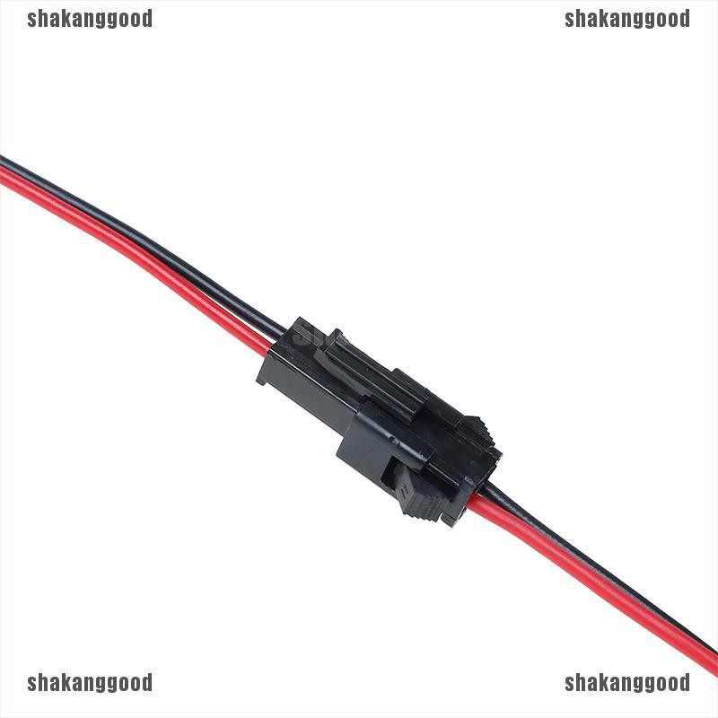 Skid 10Pcs Konektor Kabel JST SM 2pin male Ke female Panjang 15cm