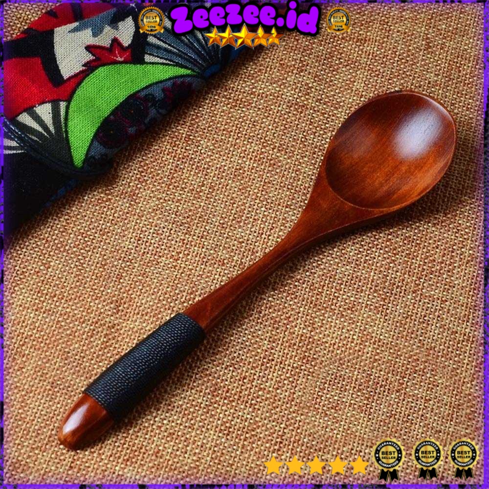 Alat Masak Sendok Makan Centong Sayur Bahan Kayu Wooden Spoon - RR-20