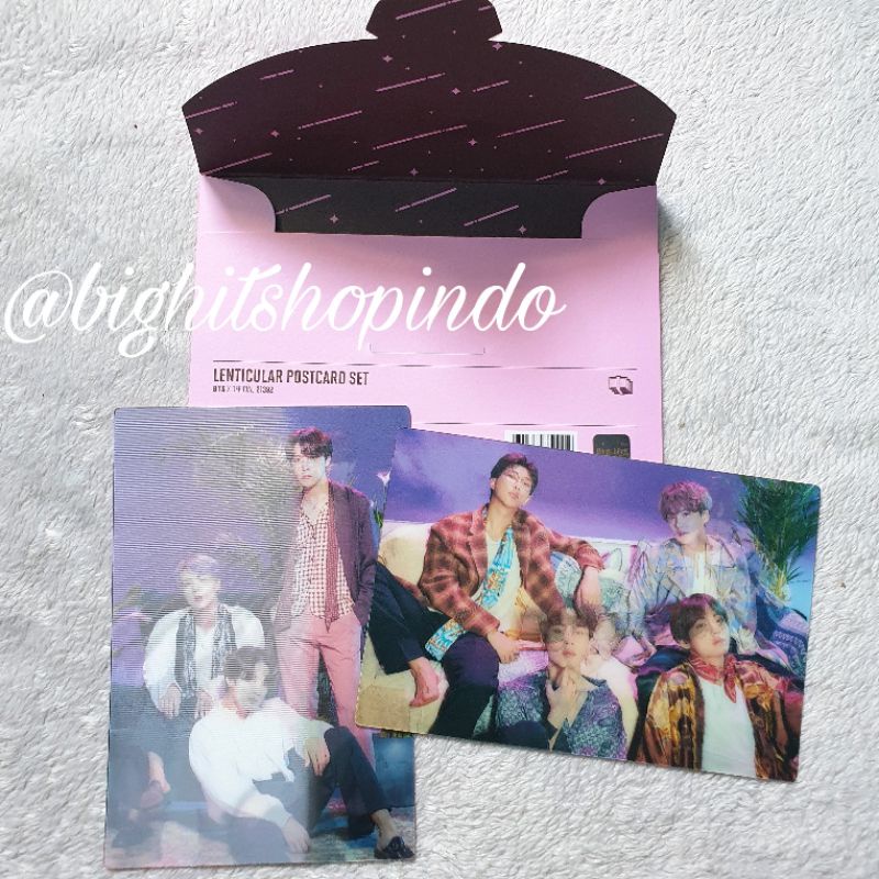 [READY STOCK] BTS MAGIC SHOP JAPAN OFF MERCH - LENTICULAR POSTCARD SET // BTS JAPAN FANMEET MAGICSHO