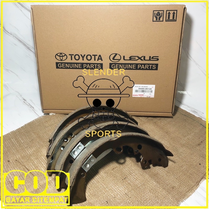 BRAKE SHOE FORTUNER - KAMPAS REM BELAKANG HILUX VIGO REVO DOUBLE CABIN