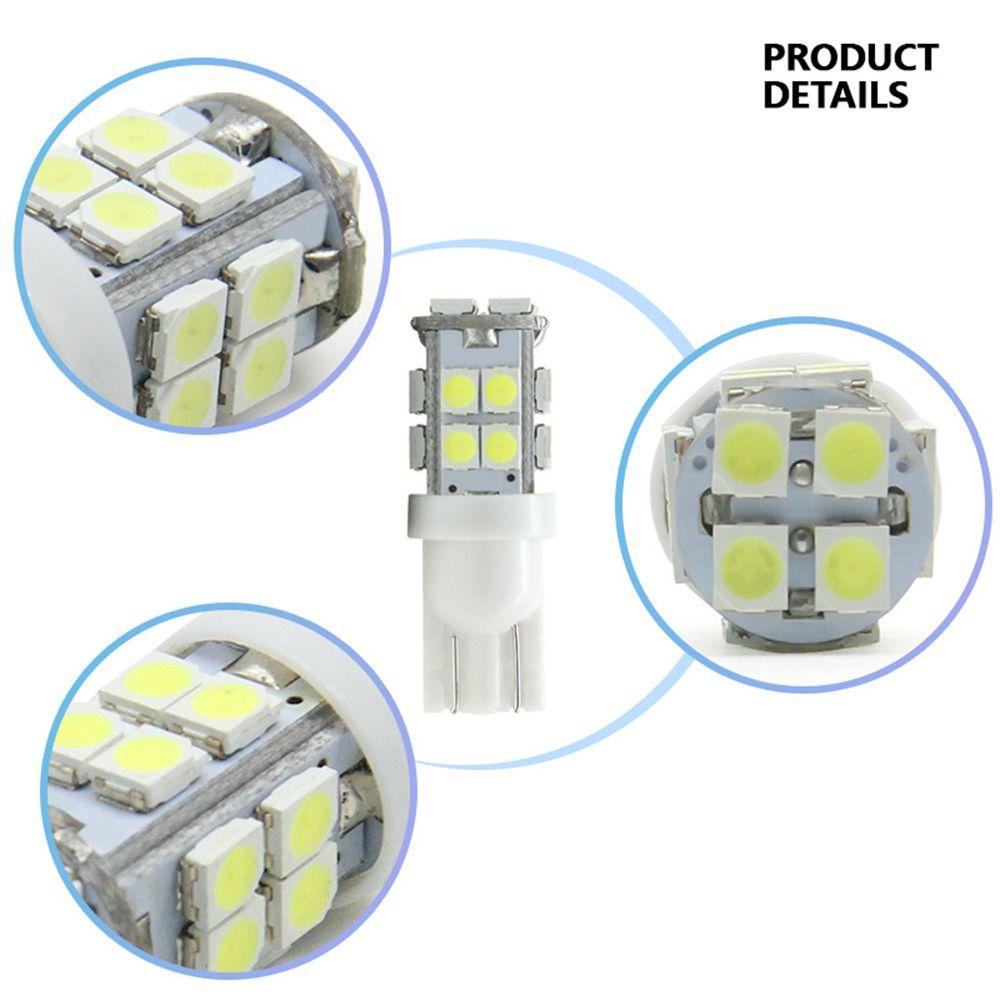 Top 4Pcs Lampu Plat Nomor 4Pcs Bohlam Lampu3528 20SMD 12V LED Dome Map