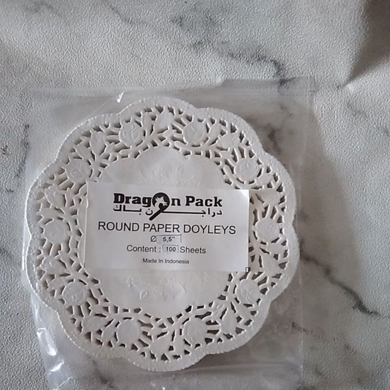 

Doyleys Dragon 5,5/Kertas Toples diameter 14 cm isi 100 pcs