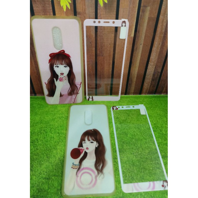 Softcase gambar Xiomi Mi A1&amp; Redmi 5