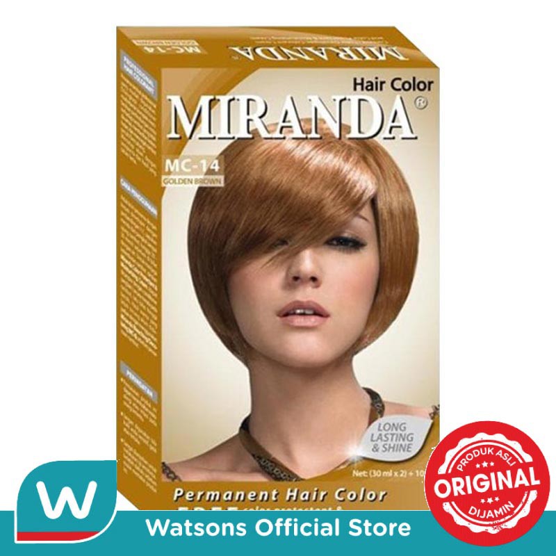 Miranda Hair Color Golden Brown 30ml