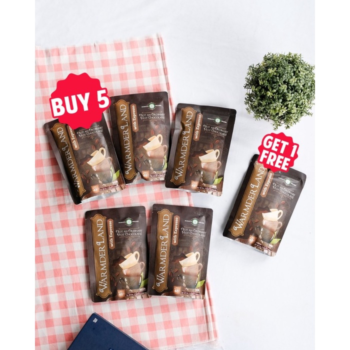 

BUY 5 GET 1 FREE - ESPRESSO WARMDERLAND HOT CHOCOLATE PREMIX 48GR