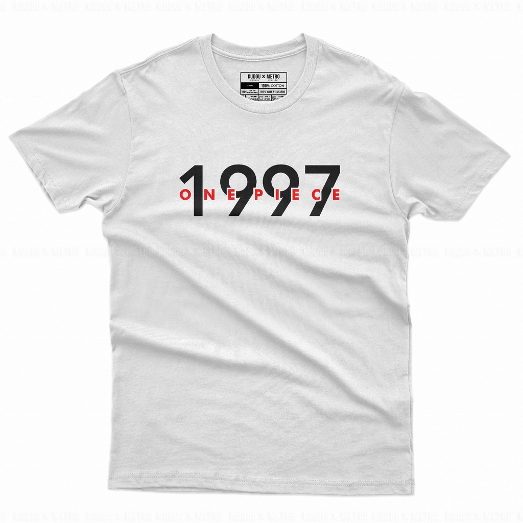 Tshirt One Piece 1997 Sign Anime Manga Premium Unisex