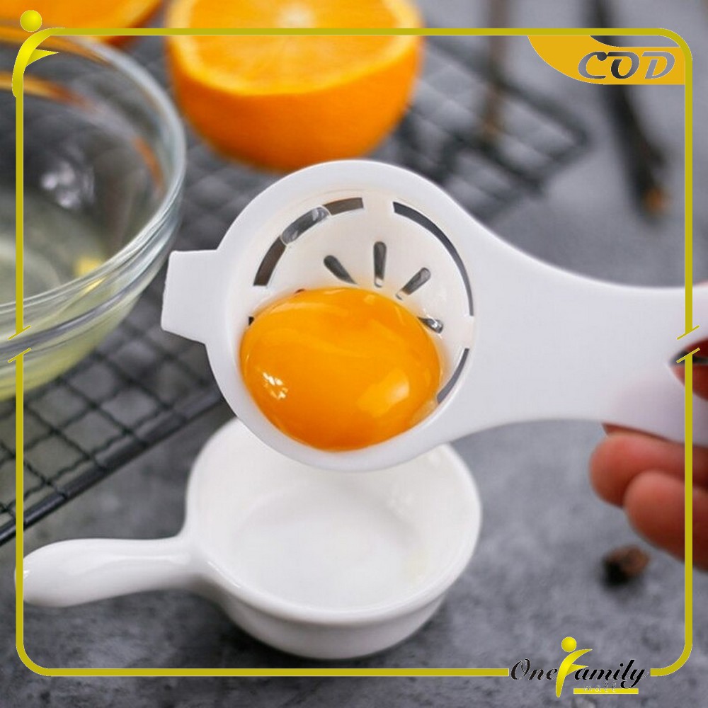 ONE-C139 Alat Pemisah Kuning Telur dan Putih Telor Egg Yolk Separator Murah Peralatan Dapur Praktis-1