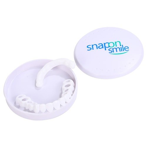 Snap On Smile Gigi Palsu 100% ORIGINAL Perawatan Kesehatan Gigi Palsu Renggang Snap on Smile 1 Set Atas Bawah