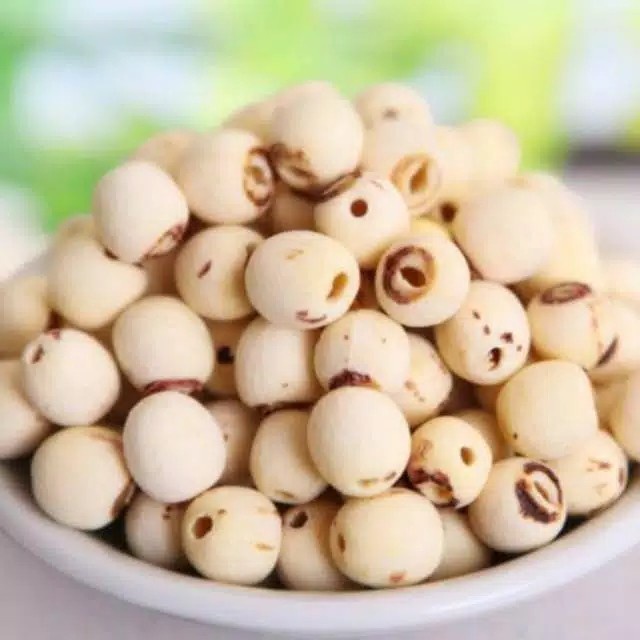 

Biji Teratai /White Lotus Seed/ Lian Zhi / Lienci / Bai Lian zi (1kg)
